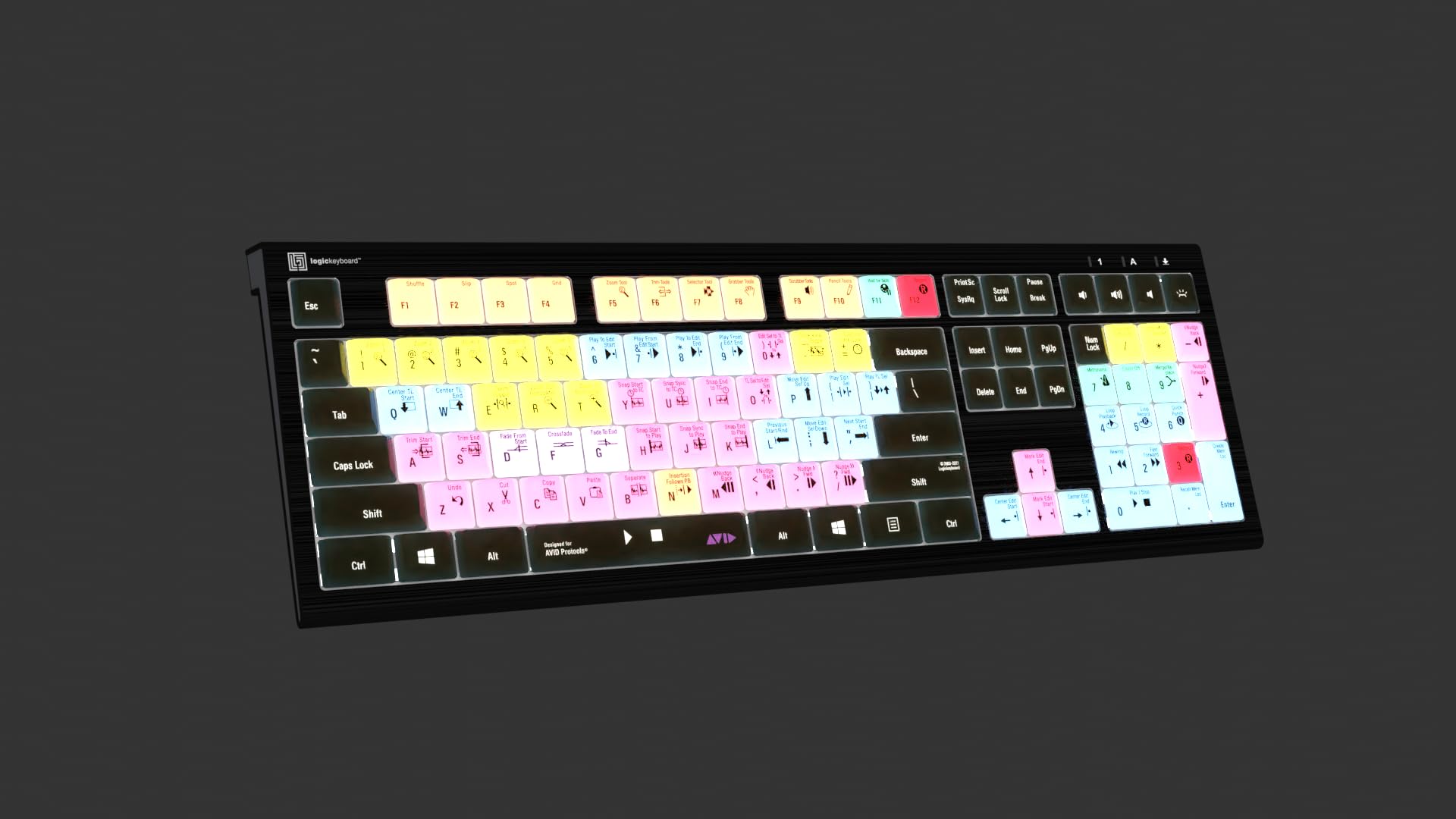 Amazon.com: Logickeyboard 'Astra2' Backlit Designed for Composing